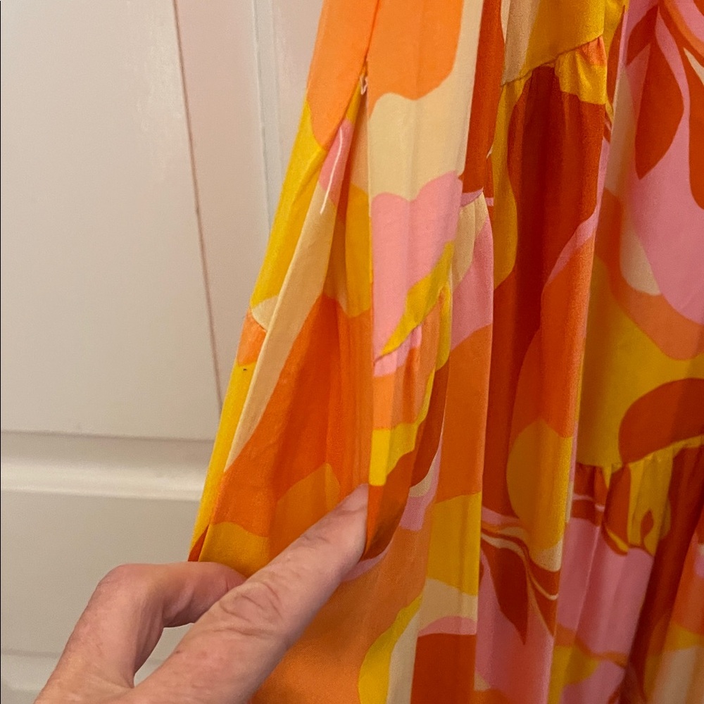 Vibrant Multicolor Maxi Dress - Picture 4 of 6